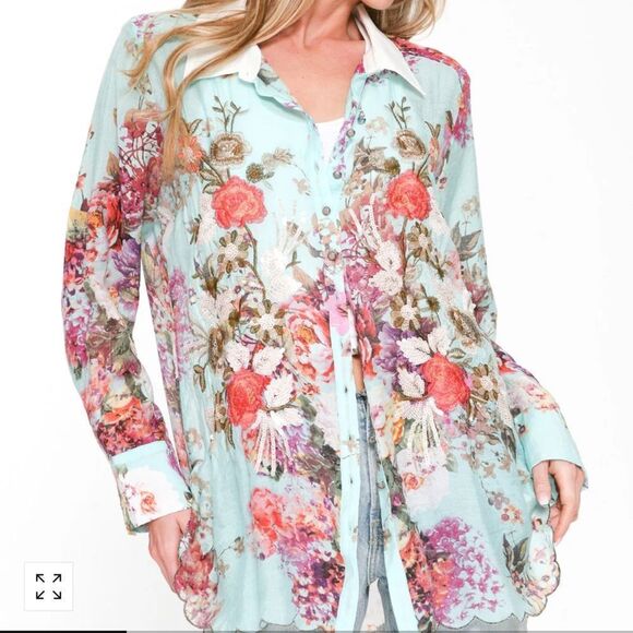 ARATTA THE THOUGHT OF YOU SHIRT S - Picture 1 of 10